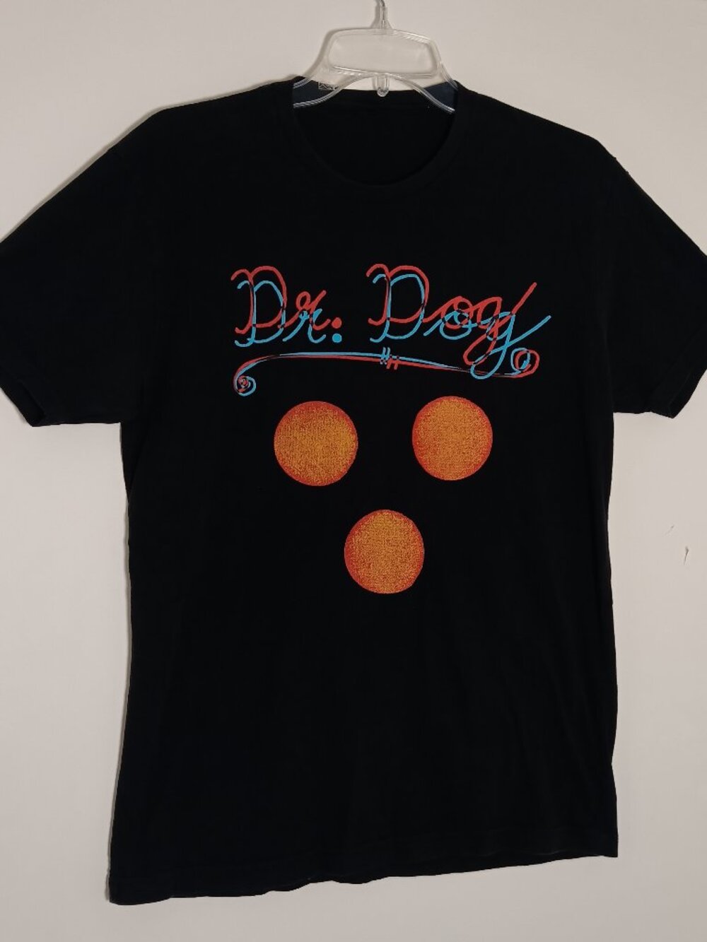 Dr dog last tour fall 2021 black double sided concert band Tshirt